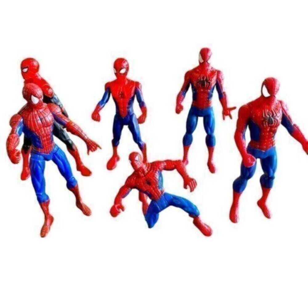 Superman DC Comics Lot of 6 Action Figures - 6”